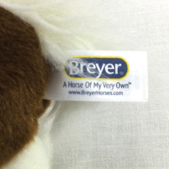 Breyer Aurora Paint Horse 2022 7" Brown White Plush Soft Stuffed Animal - Picture 6 of 9